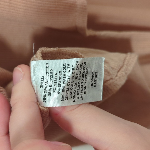 Nordstrom Open Edit Bodysuit Ribbed - Large - Picture 5 of 5